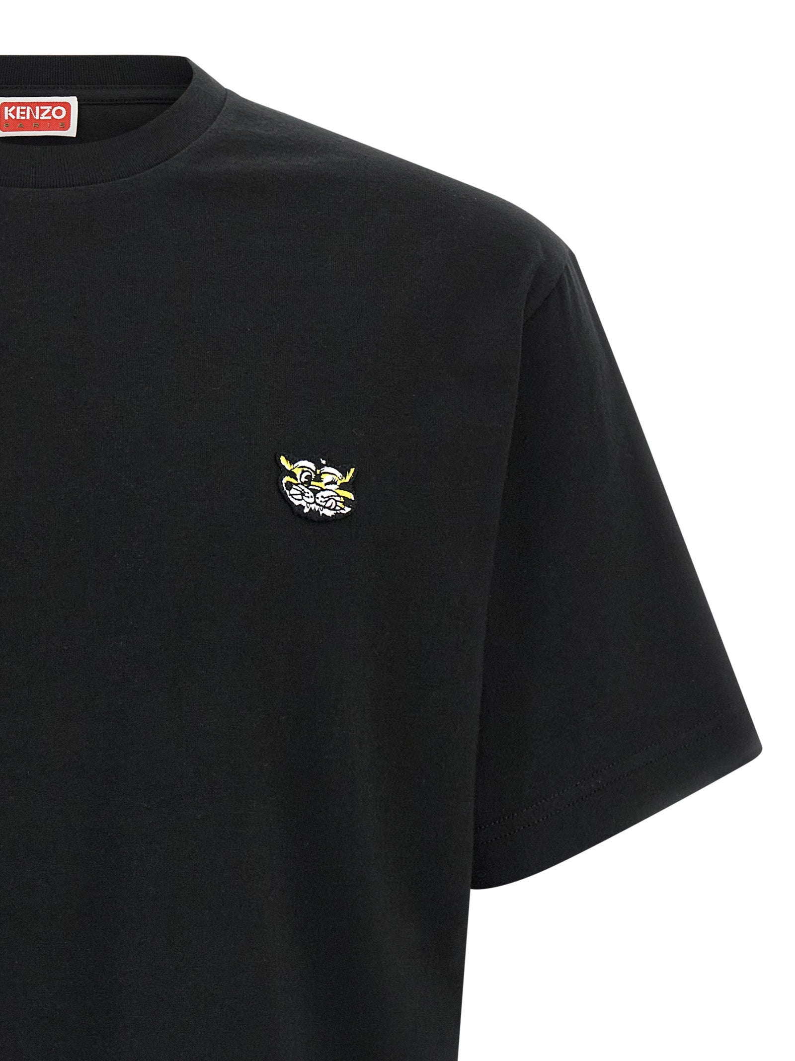 Black Cotton T-Shirt