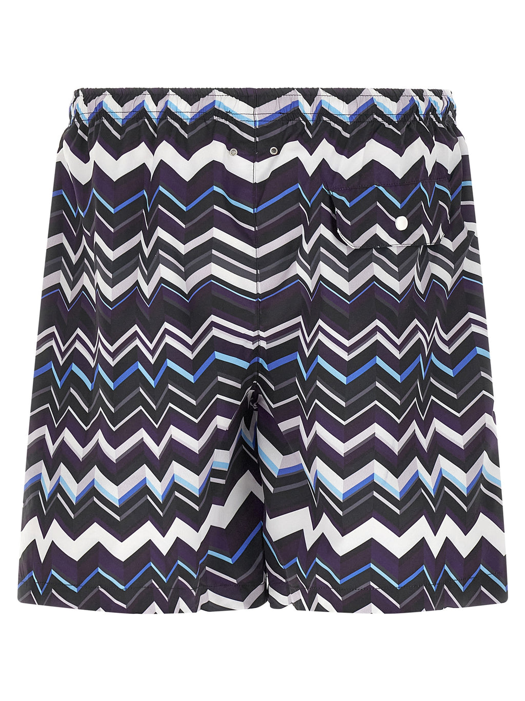 Multicolor Polyester Swim Shorts