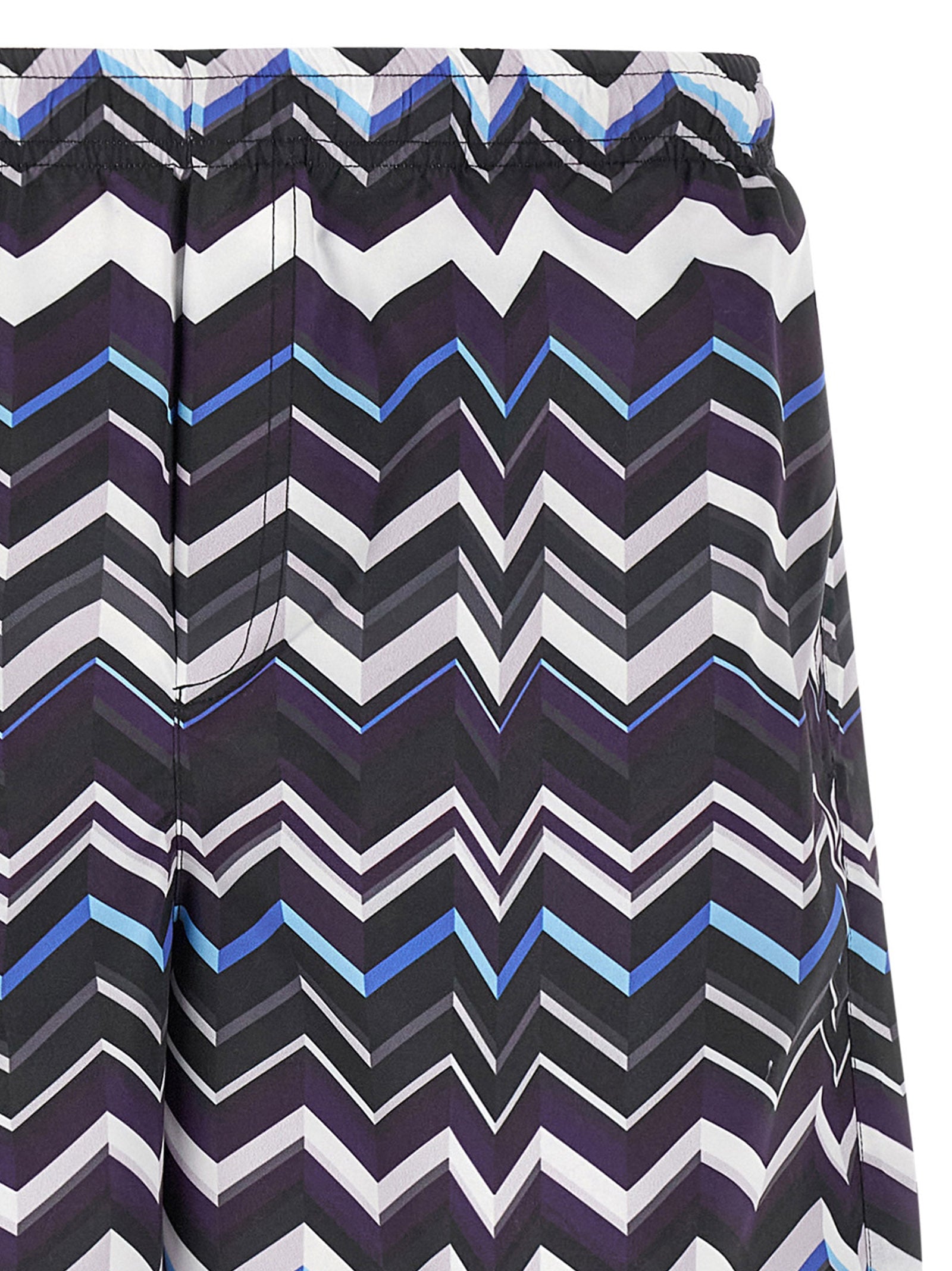 Multicolor Polyester Swim Shorts