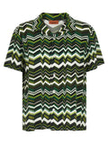Bicolor Viscose Blouse