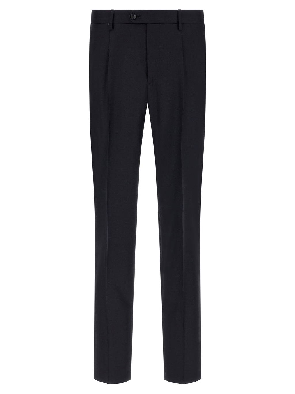Blue Virgin Wool Two-Piece Suit