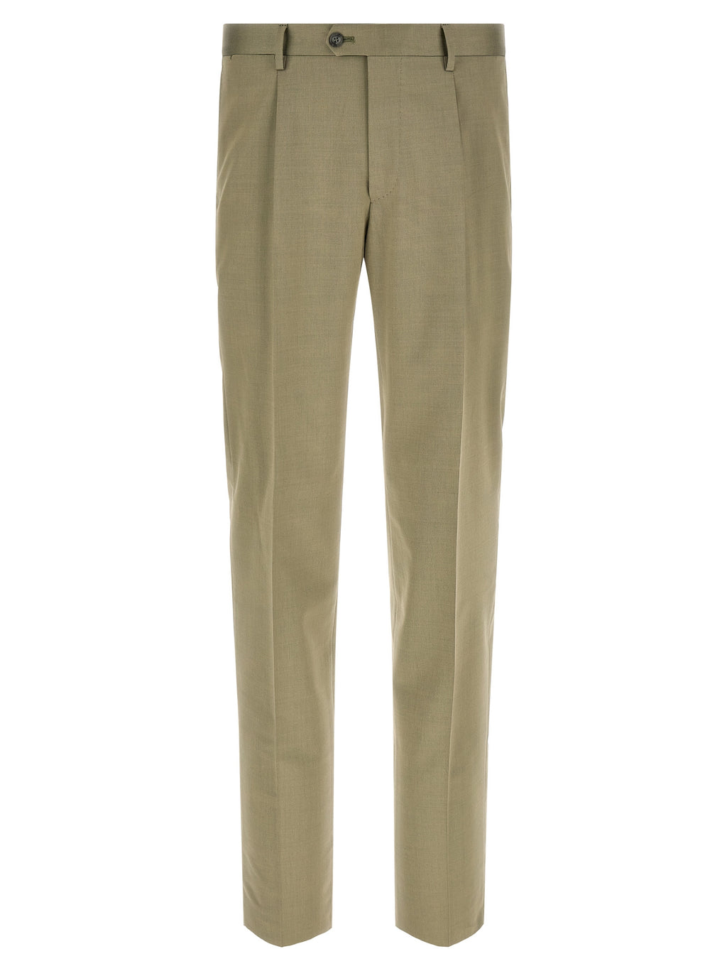 Bicolor Virgin Wool Two-Piece Suit