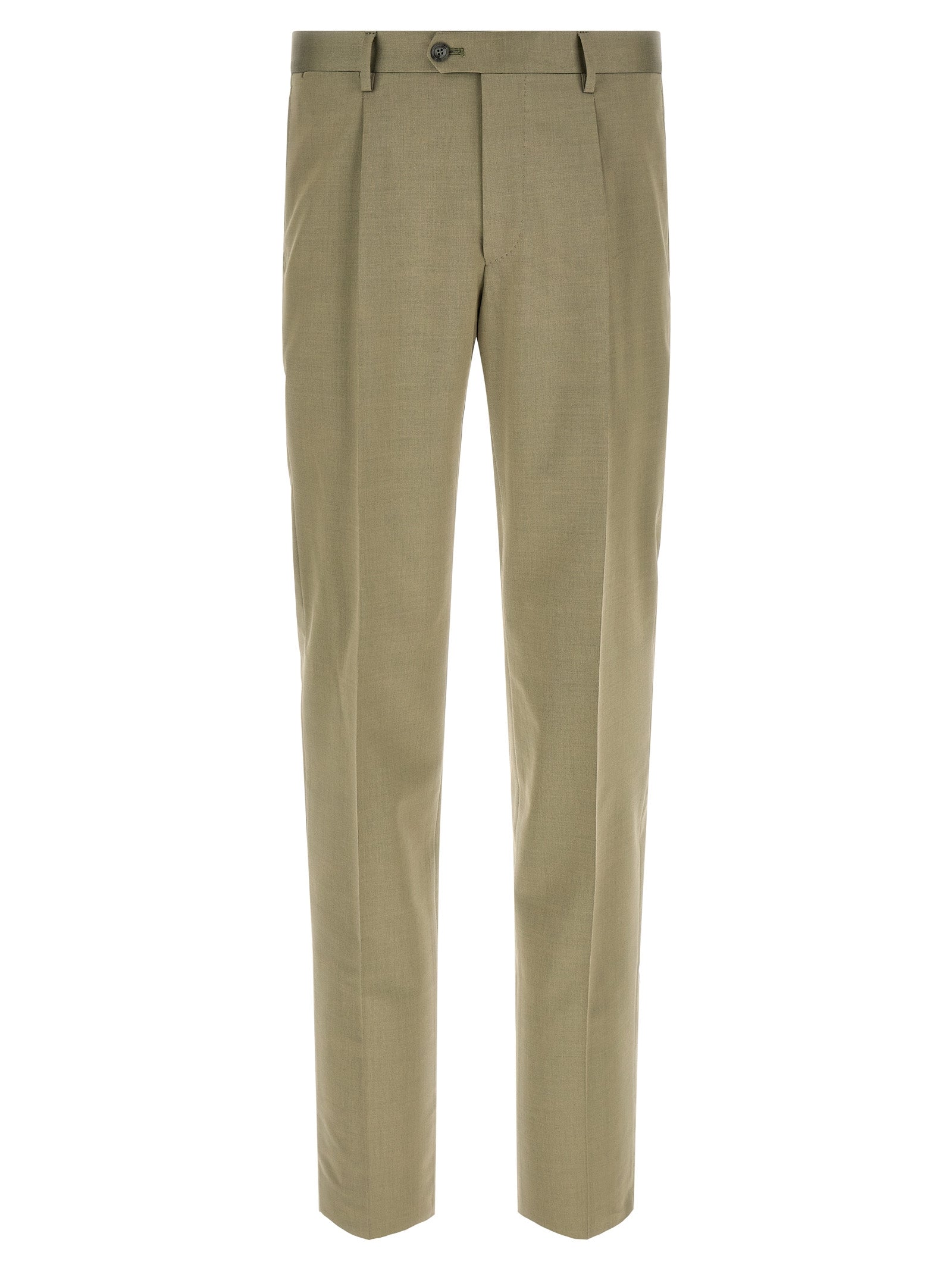 Bicolor Virgin Wool Two-Piece Suit