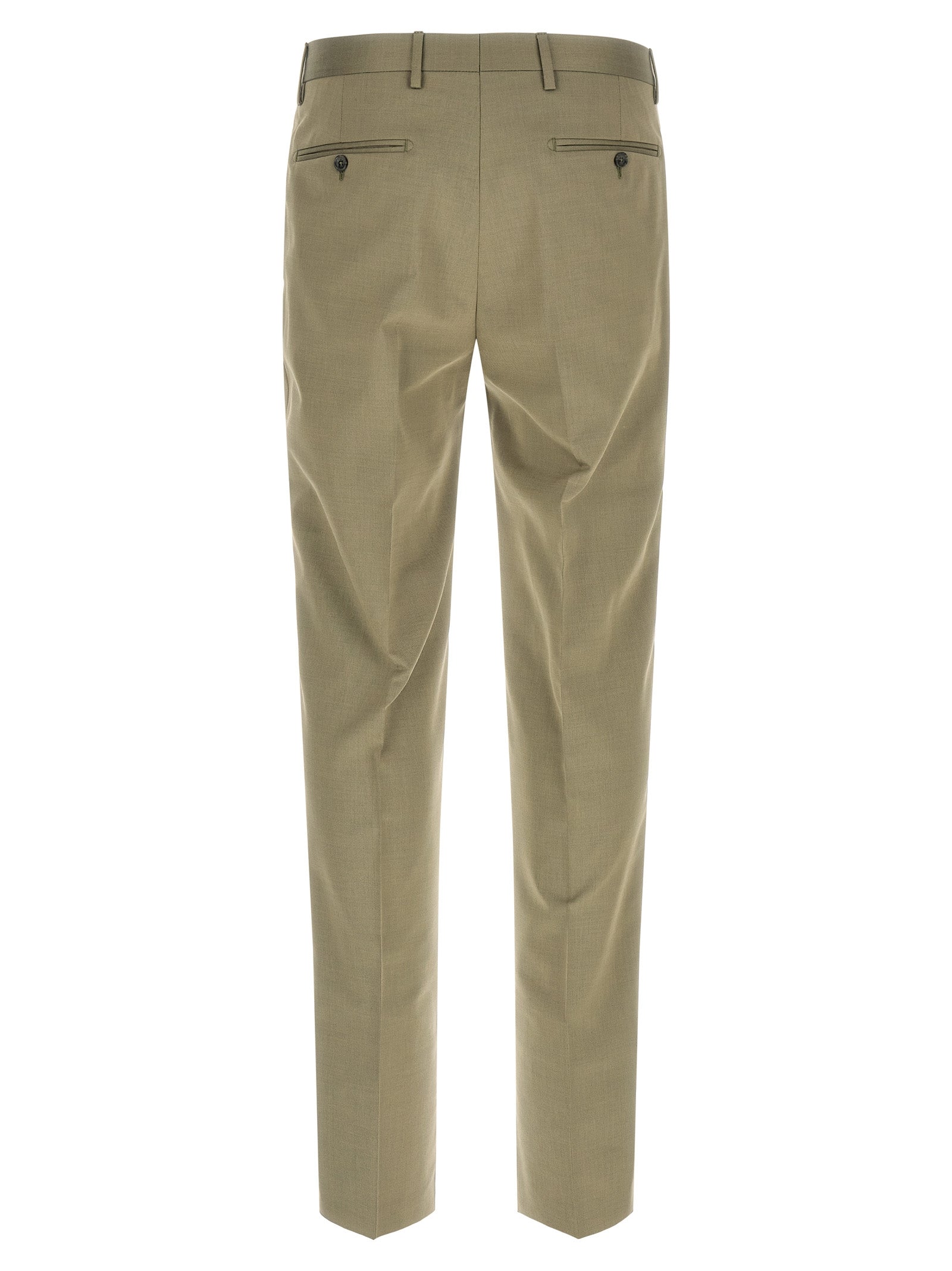 Bicolor Virgin Wool Two-Piece Suit