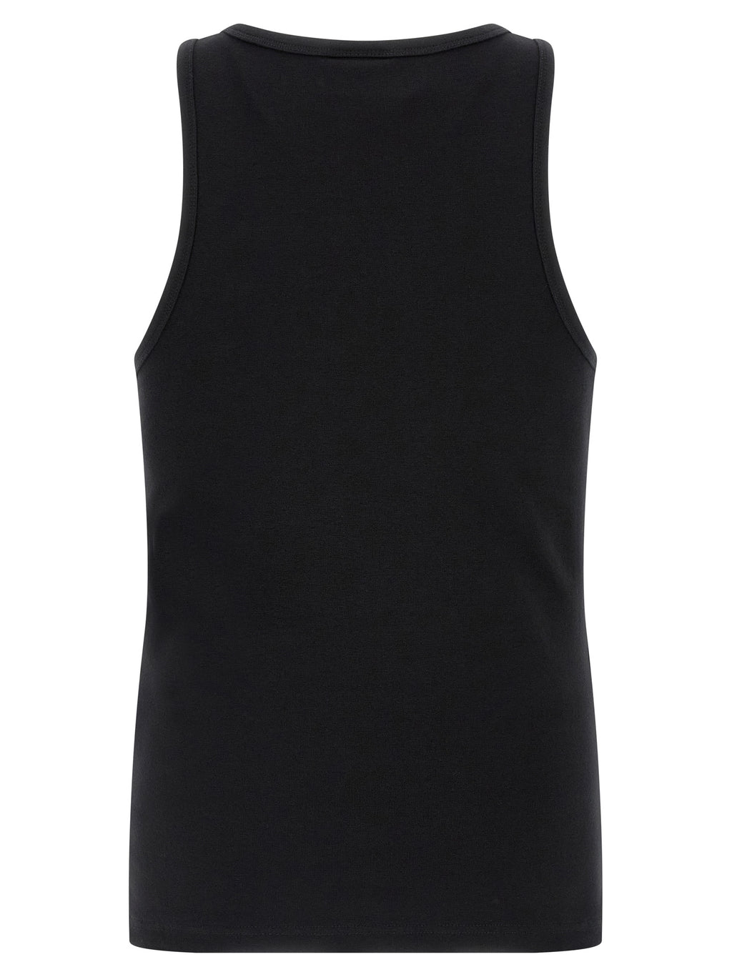 Black Cotton Tank Tops