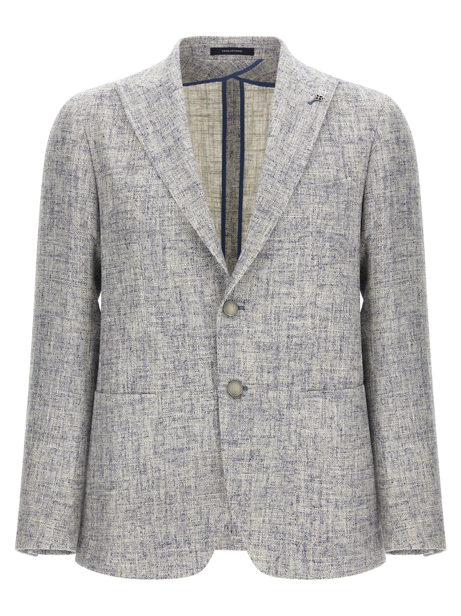 Blue Viscose Blazer