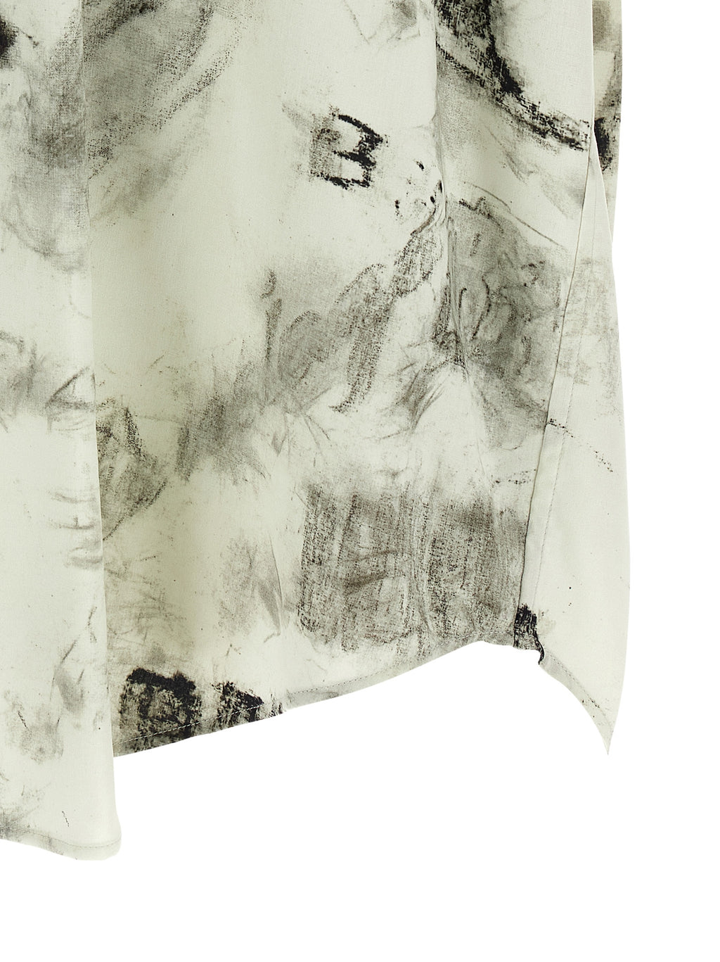 Gray Viscose Blouse