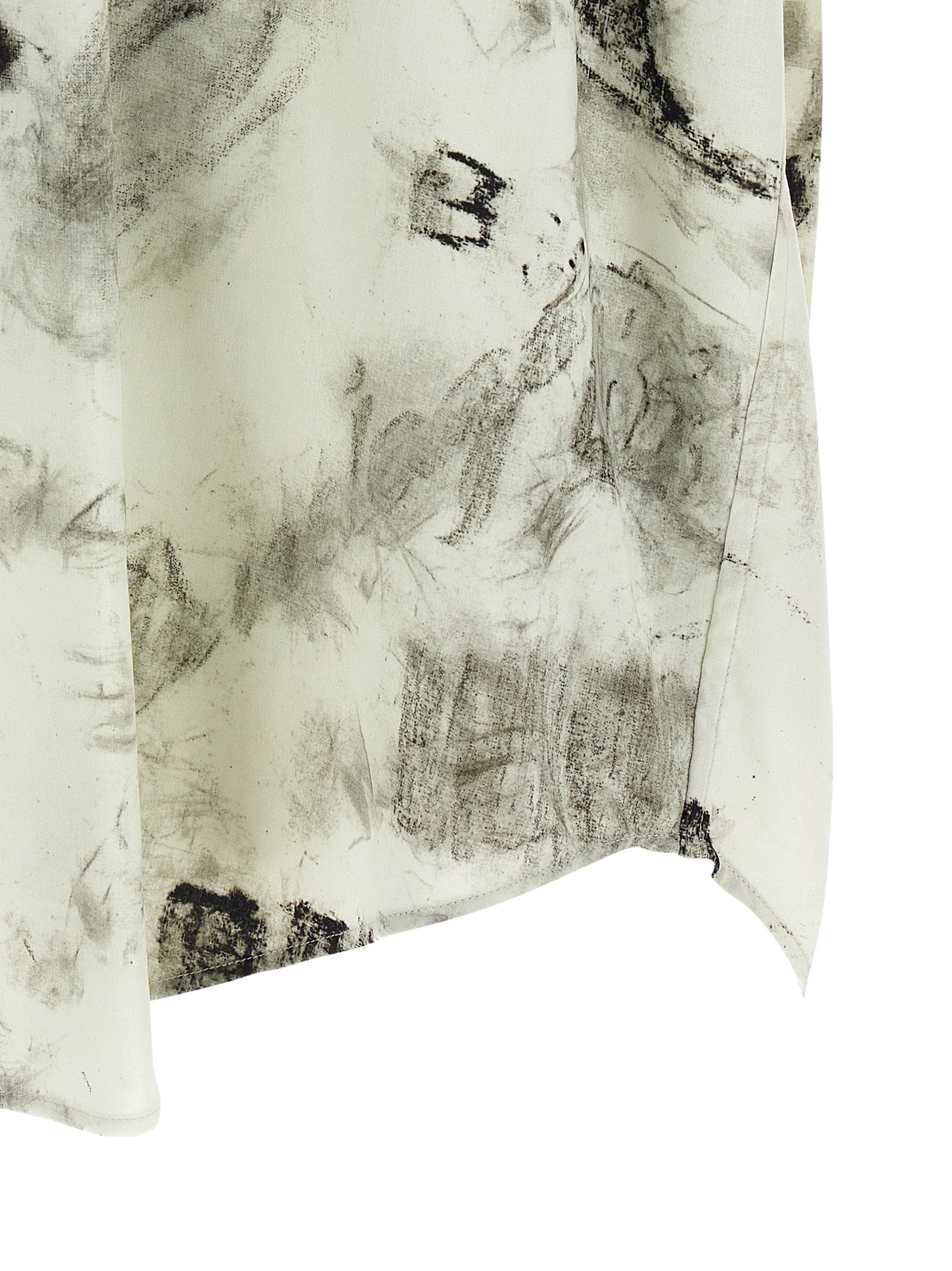Gray Viscose Blouse