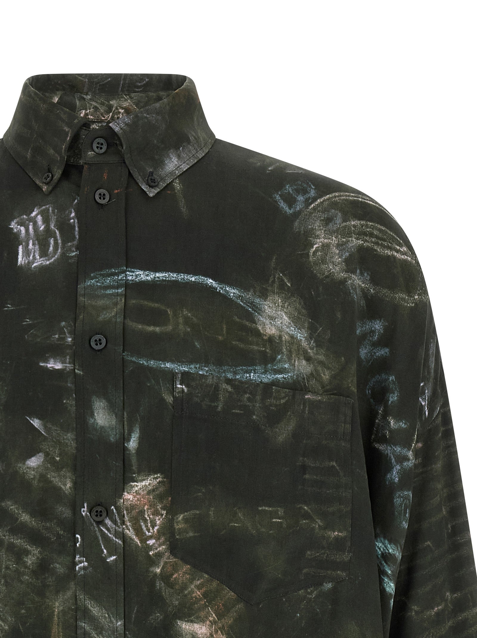 Black Viscose Blouse