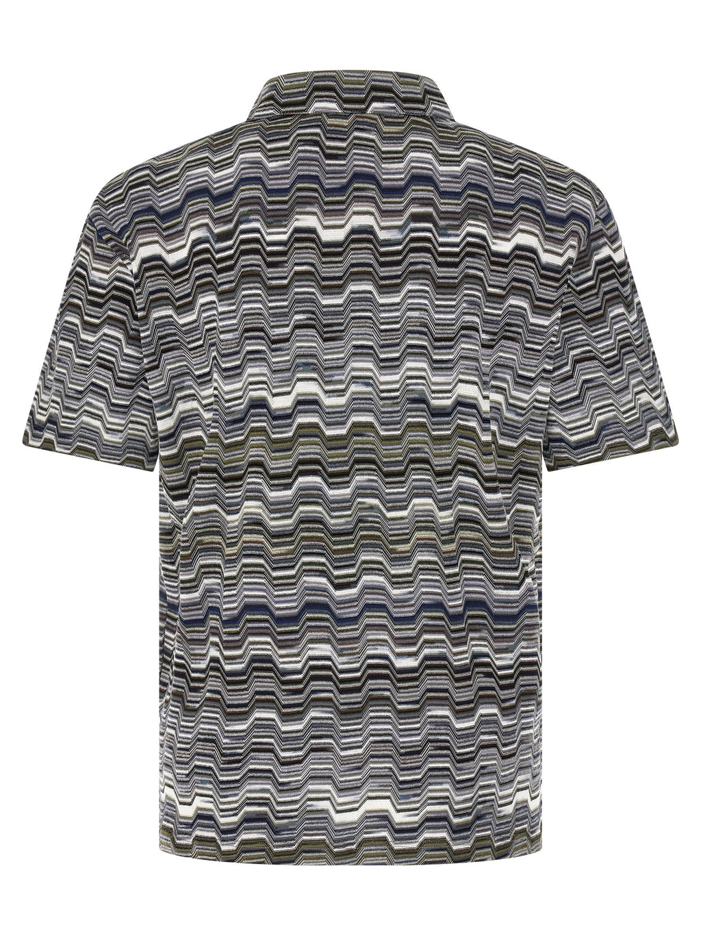 Bicolor Cotton Polo Shirt