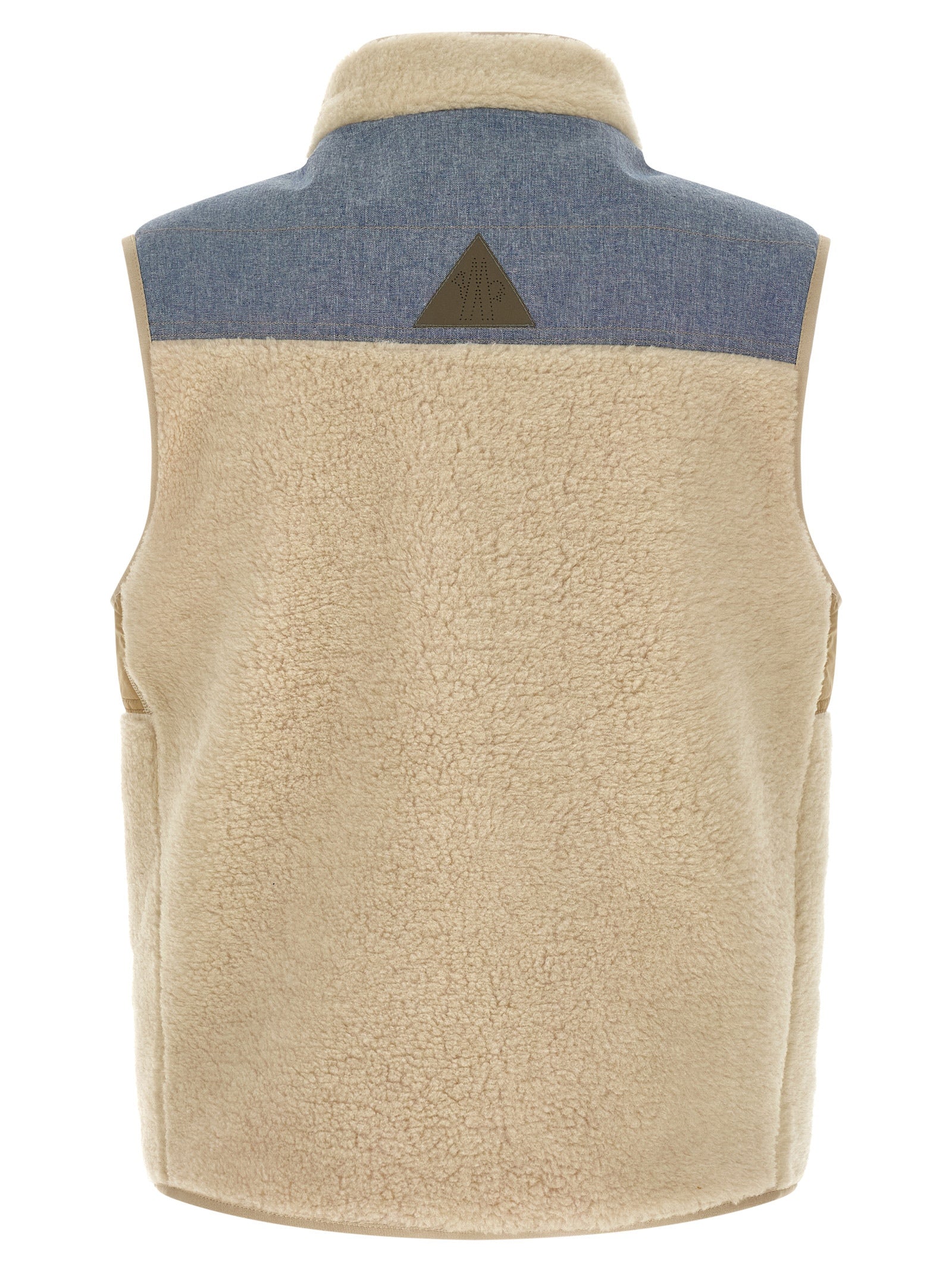 Multicolor Cotton Sleeveless Jacket