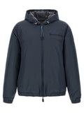 Blue Polyamide Shell Jacket