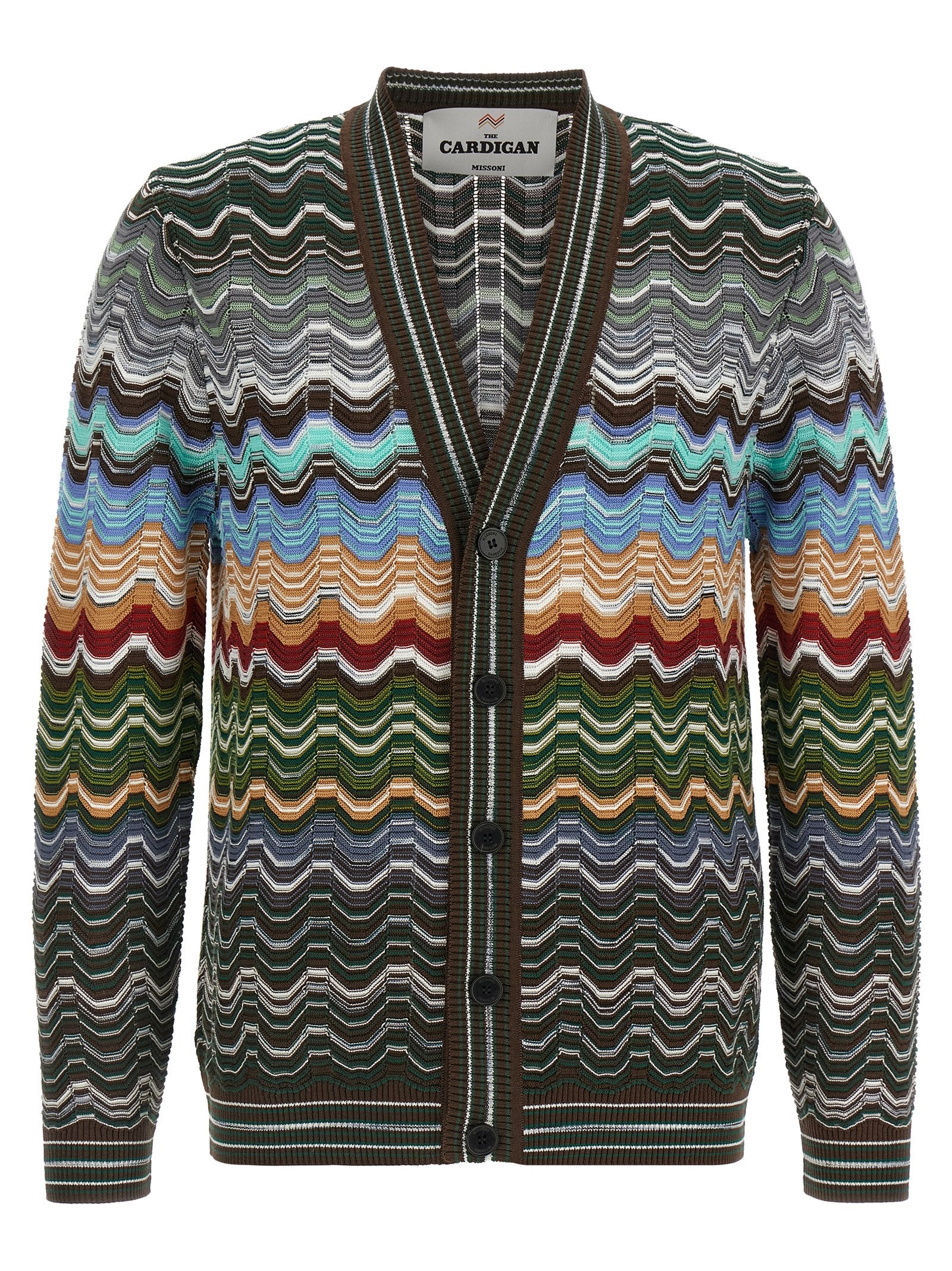 Multicolor Cotton Cardigan