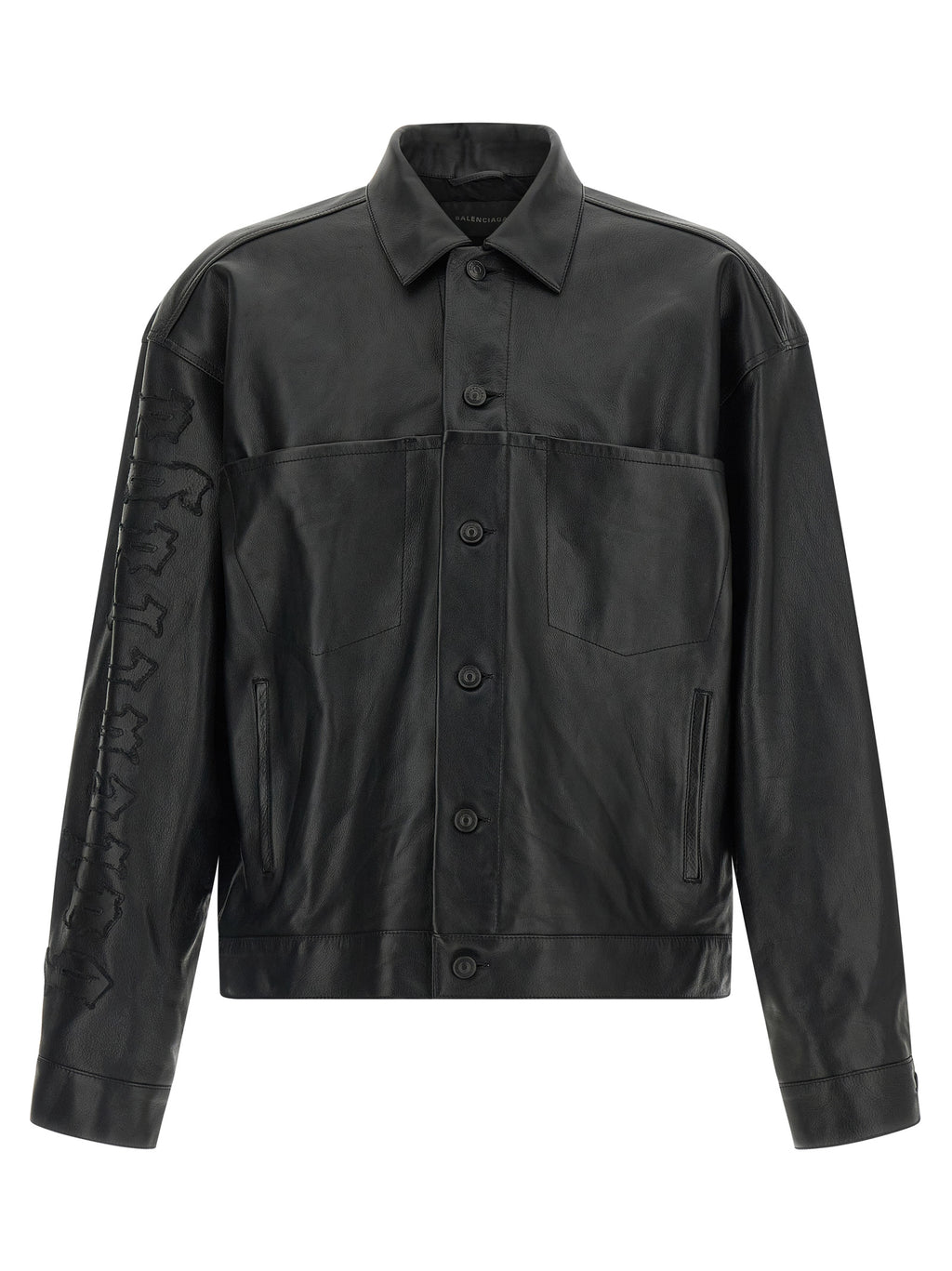 Black Buffalo Leather Leather Jacket