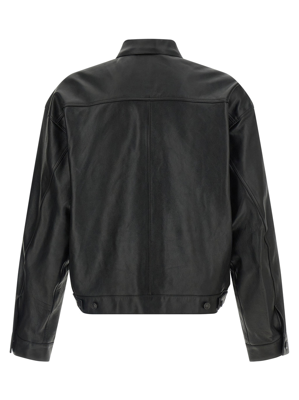 Black Buffalo Leather Leather Jacket