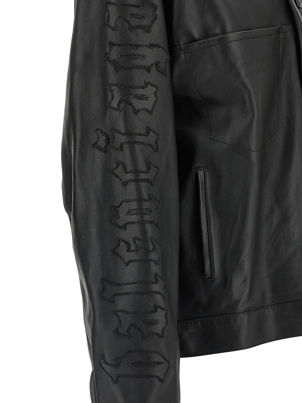 Black Buffalo Leather Leather Jacket