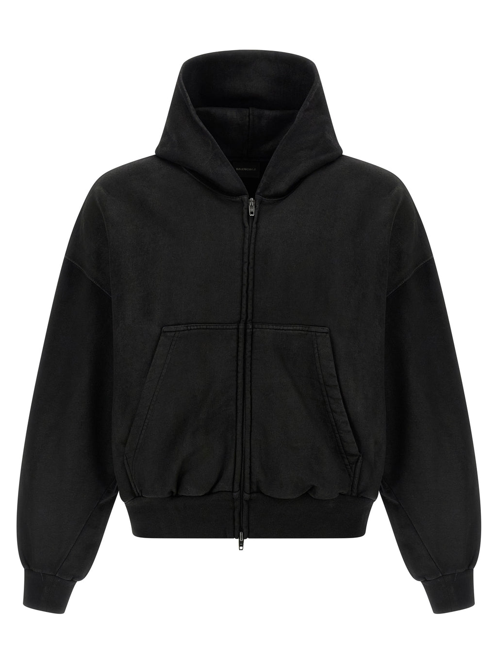 Black Cotton Sweatshirt