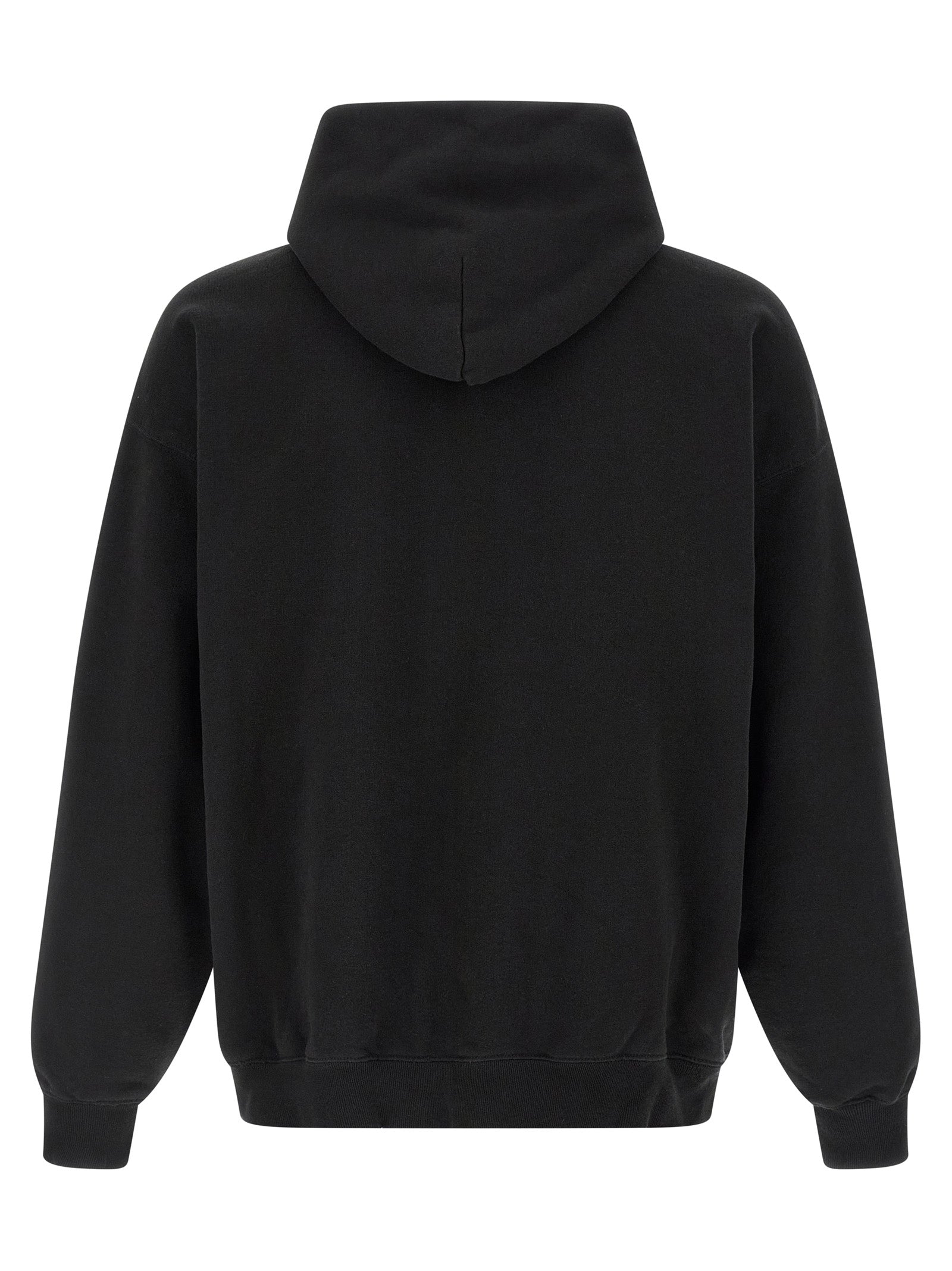 Black Cotton Sweatshirt