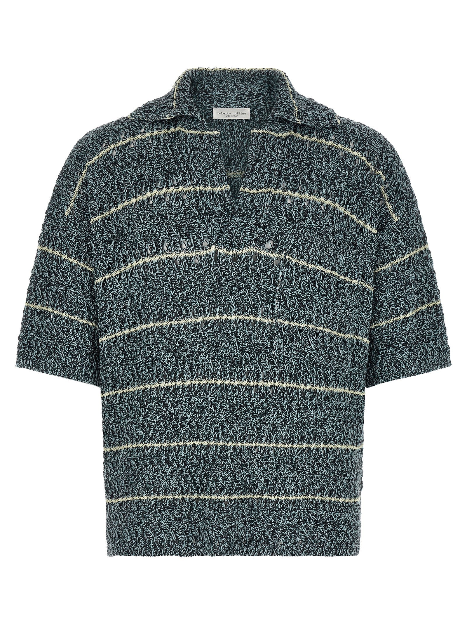 Multicolor Cotton Polo Shirt