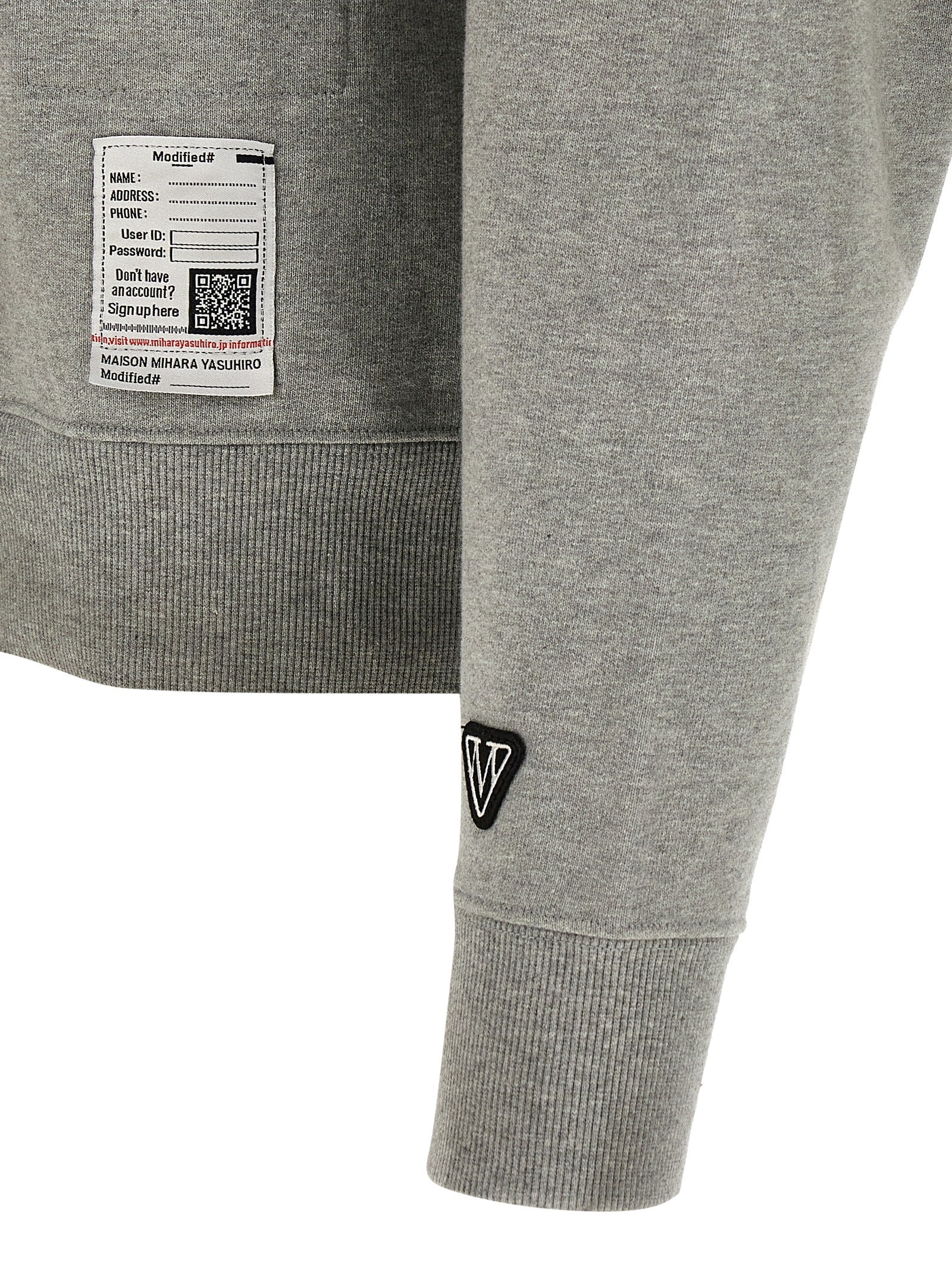 Gray Cotton Sweatshirt