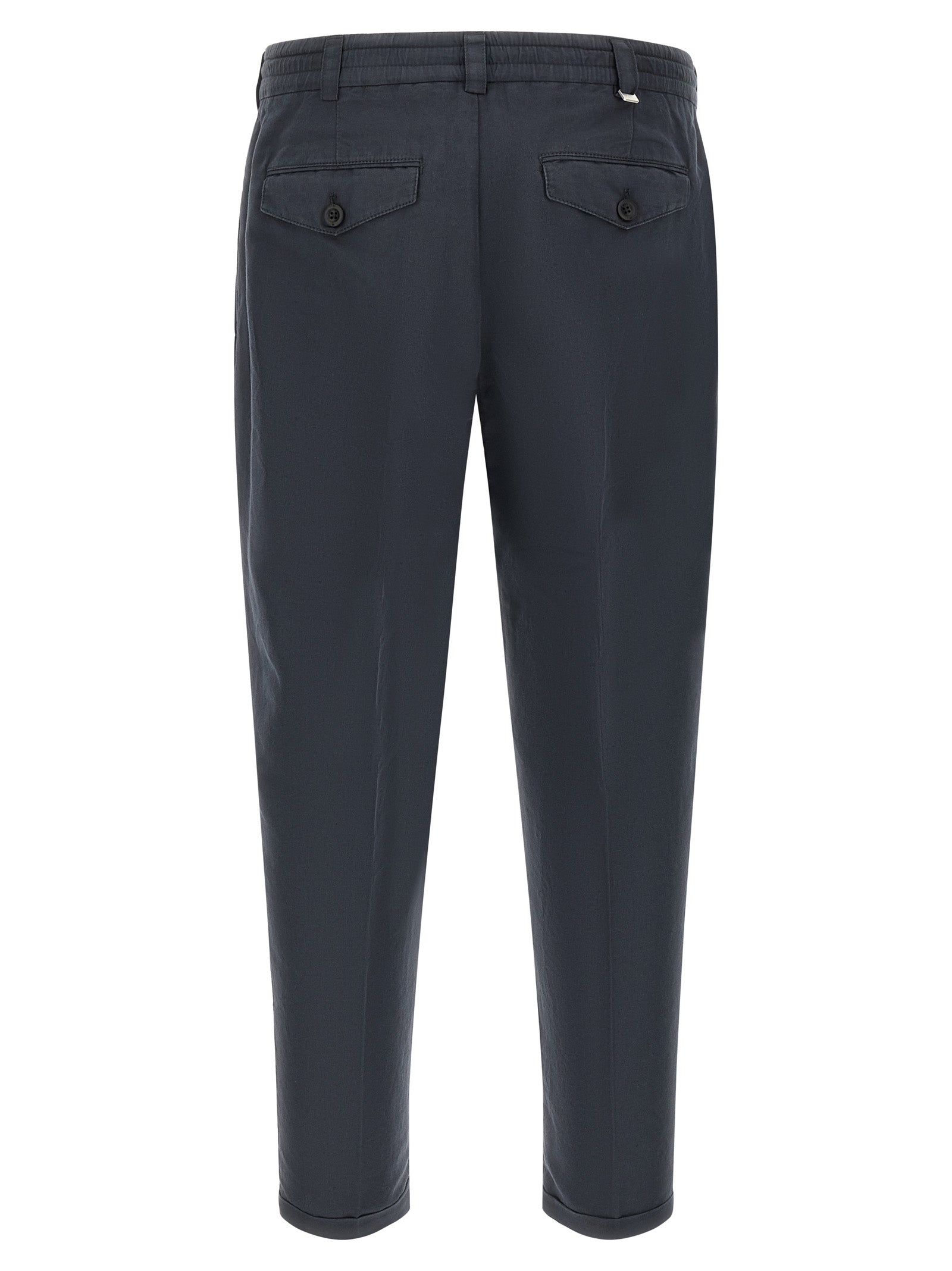 Blue Linen Pants