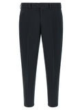 Black Linen Casual Pants