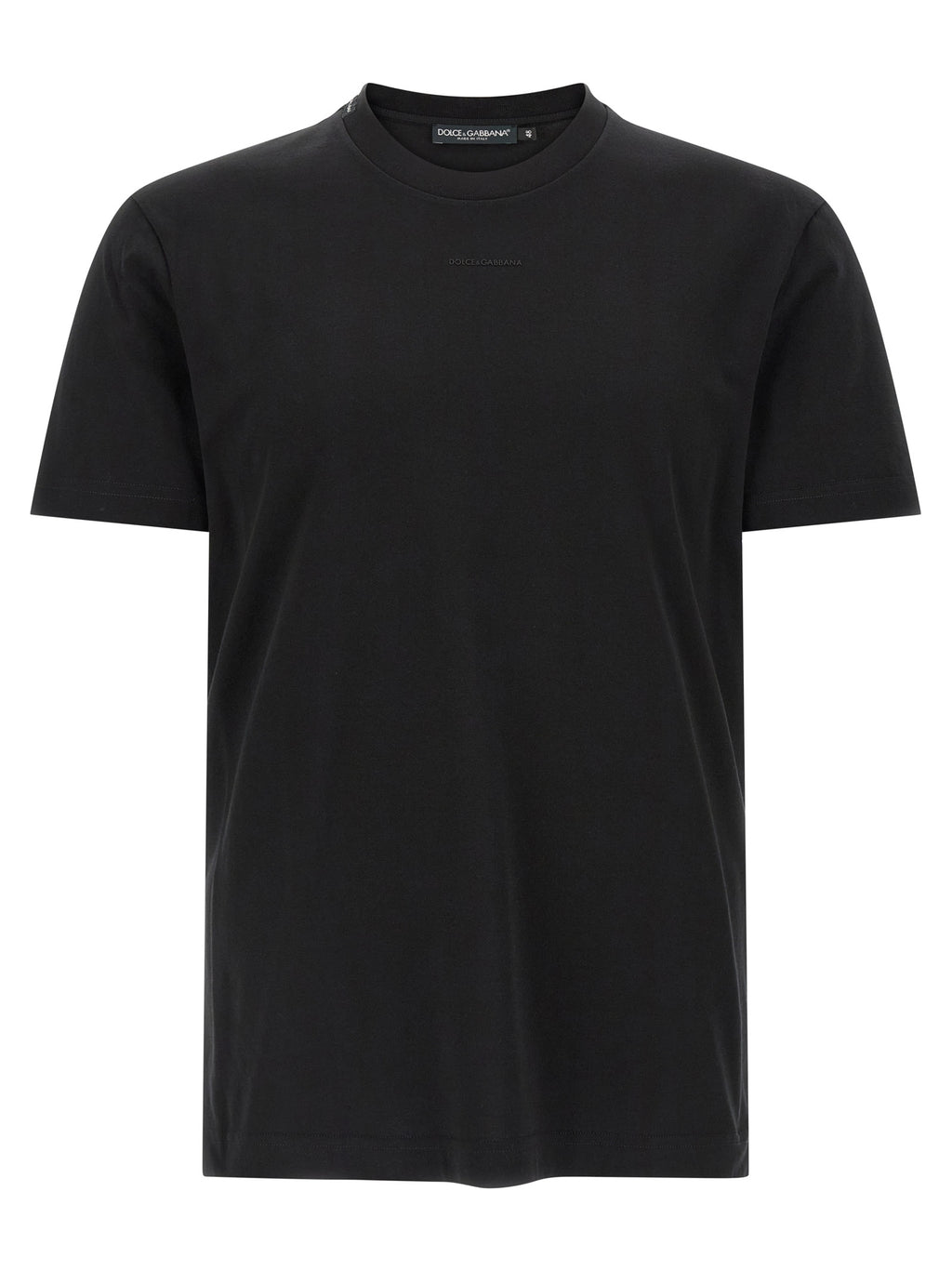 Black Cotton T-Shirt