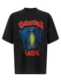 Black Cotton T-Shirt