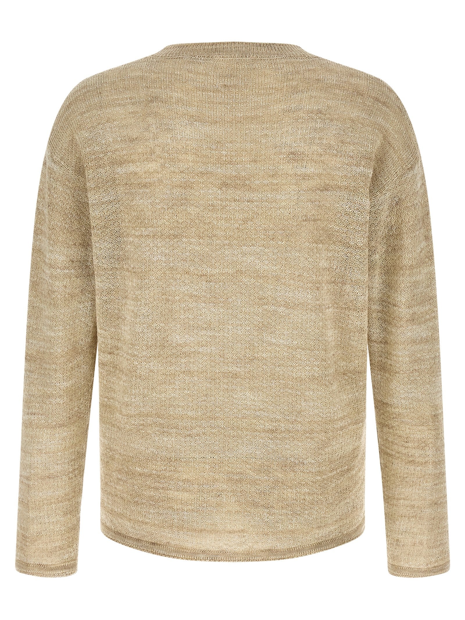 Beige Cotton Cardigan