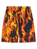 Multicolor Cotton Bermuda Shorts