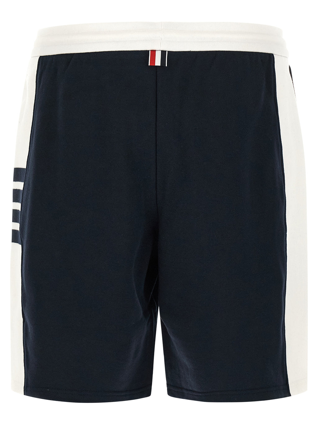 Blue Cotton Bermuda Shorts