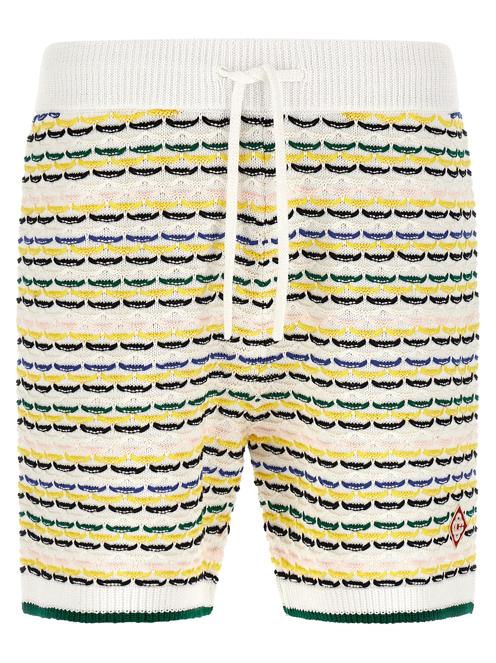 Multicolor Cotton Bermuda Shorts