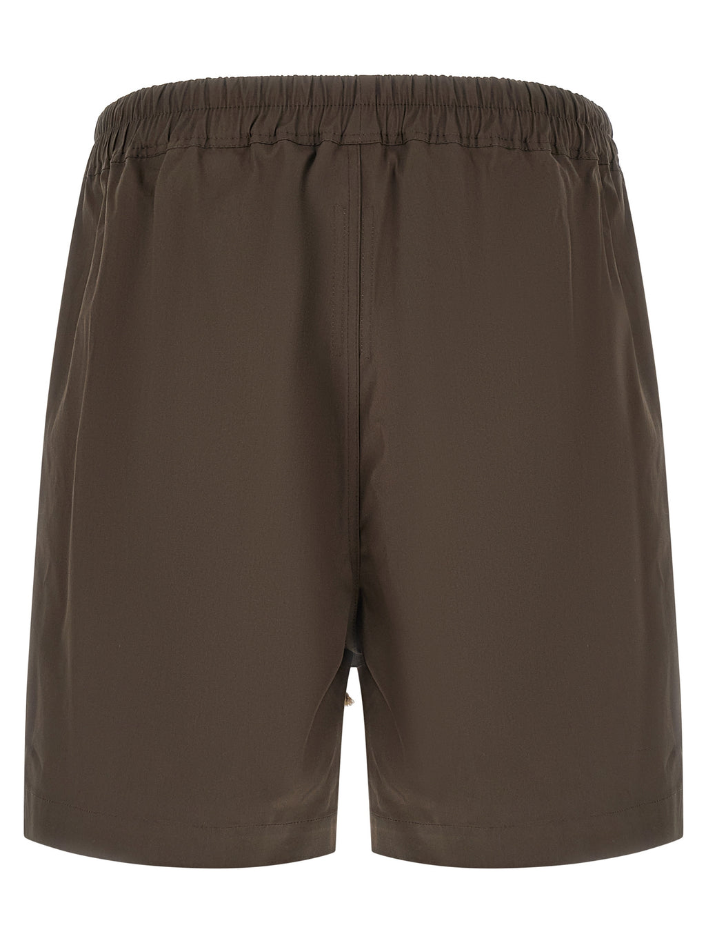 Brown Cotton Bermuda Shorts