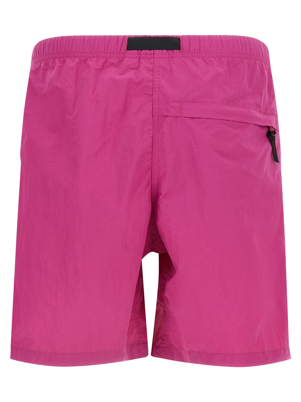 Fuchsia Nylon Bermuda Shorts