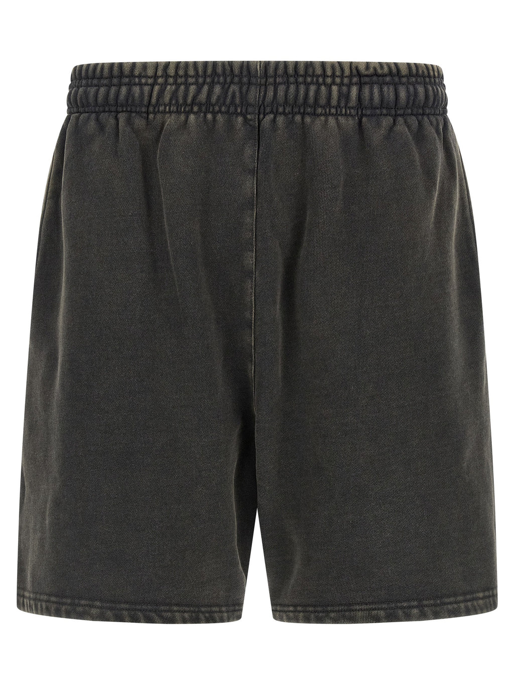 Gray Cotton Bermuda Shorts