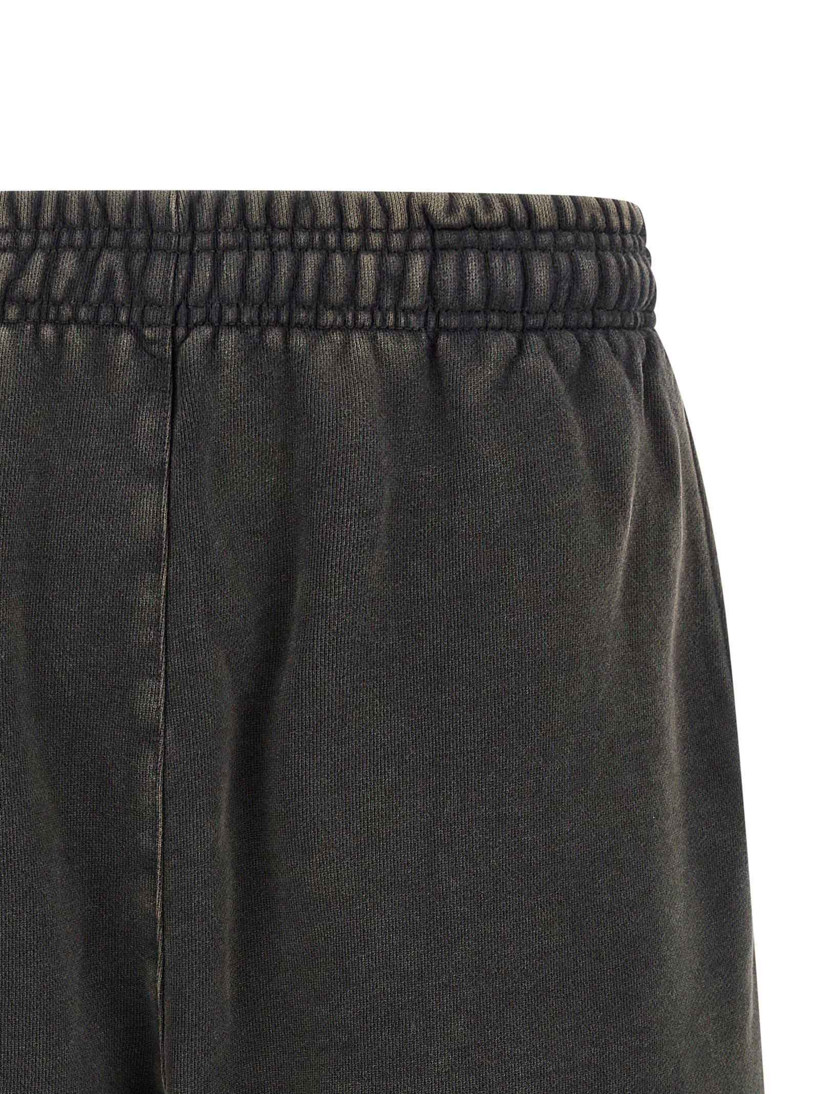 Gray Cotton Bermuda Shorts