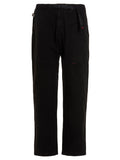 Black Cotton Cargo Pants