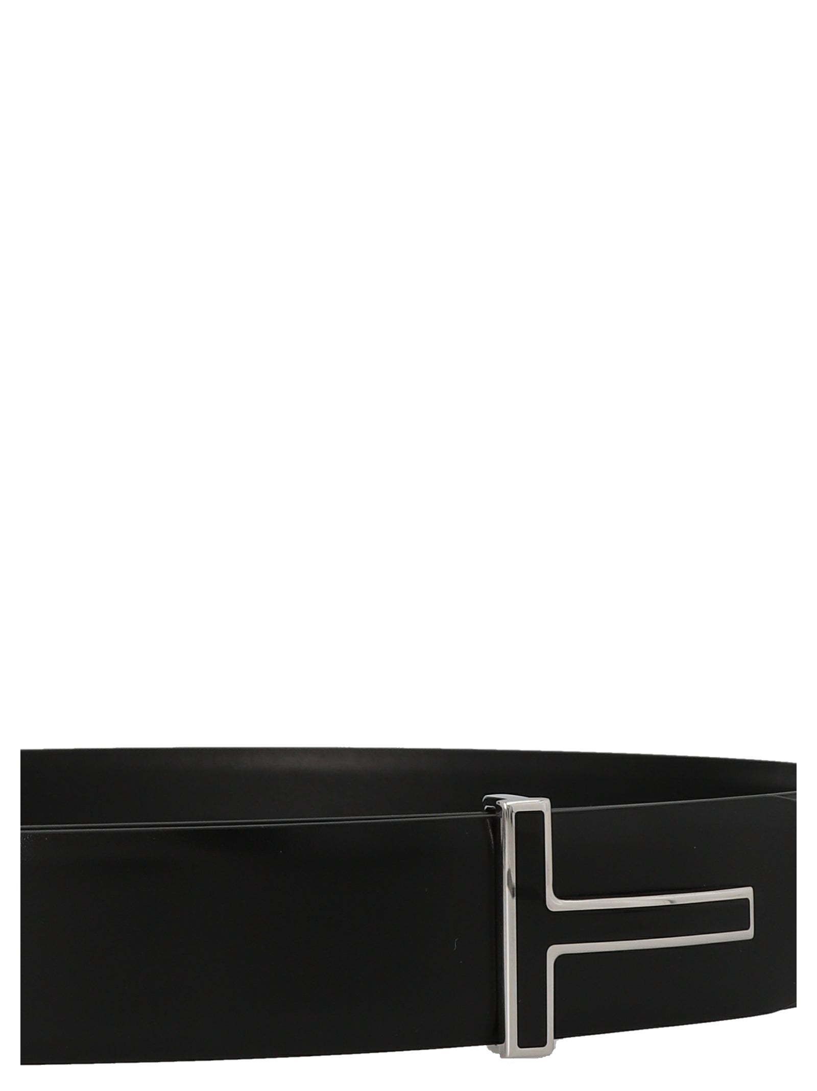 Black Calfskin Regular Belt
