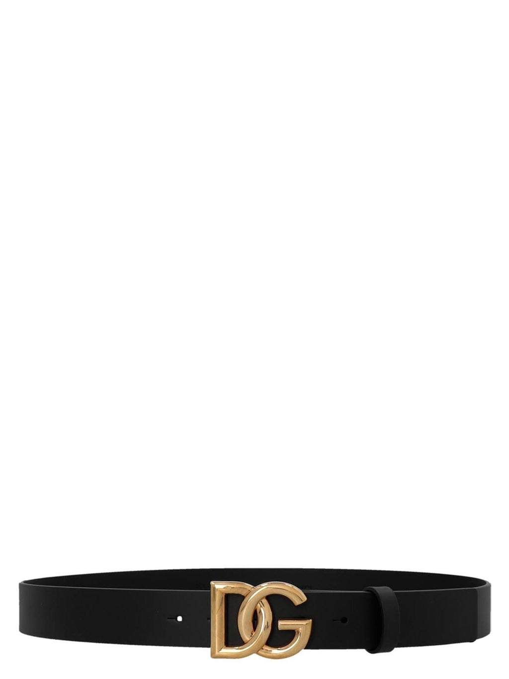 Black Lamb Leather Regular Belt