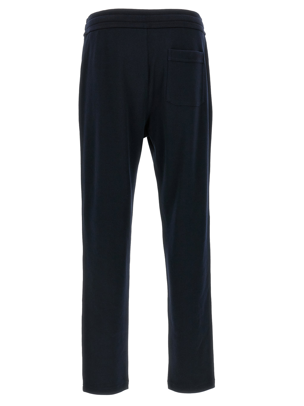 Blue Cotton Athletic Pants