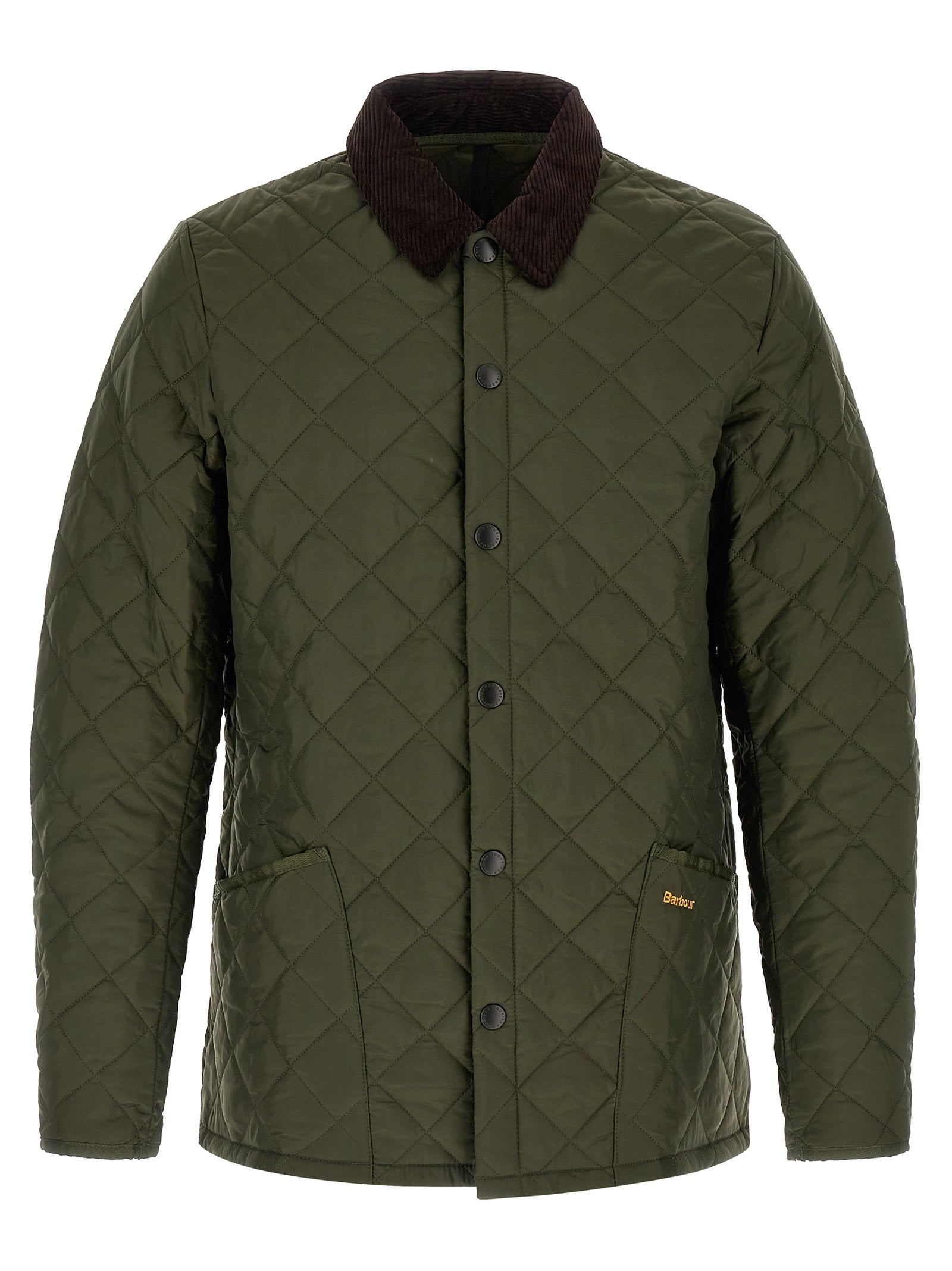 Bicolor Polyamide Full-Length Jacket