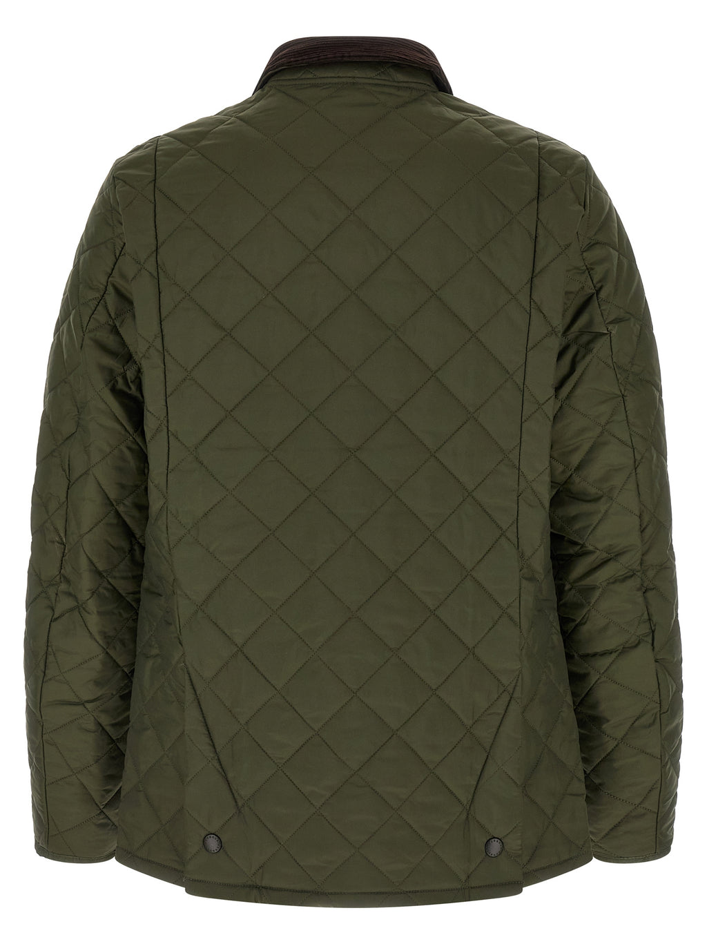 Bicolor Polyamide Full-Length Jacket