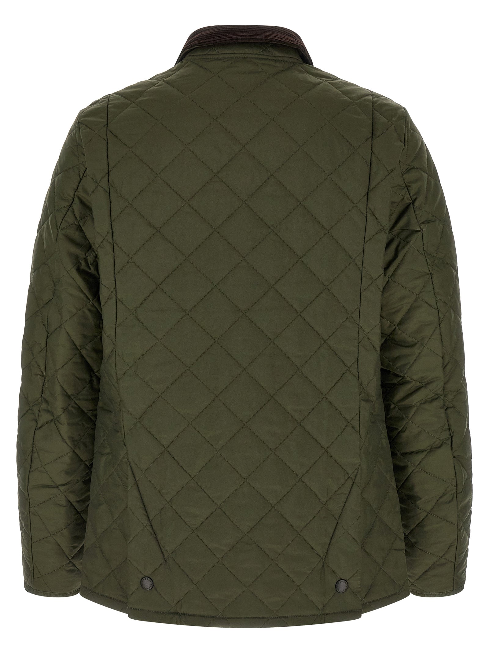 Bicolor Polyamide Full-Length Jacket