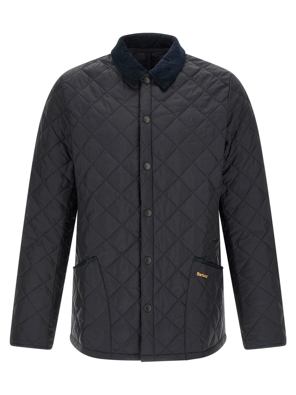 Blue Polyamide Full-Length Jacket