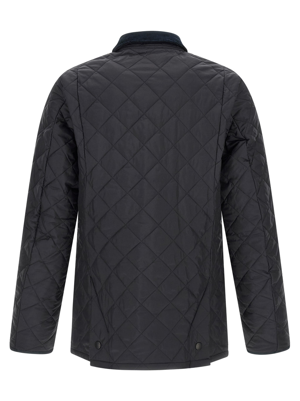 Blue Polyamide Full-Length Jacket