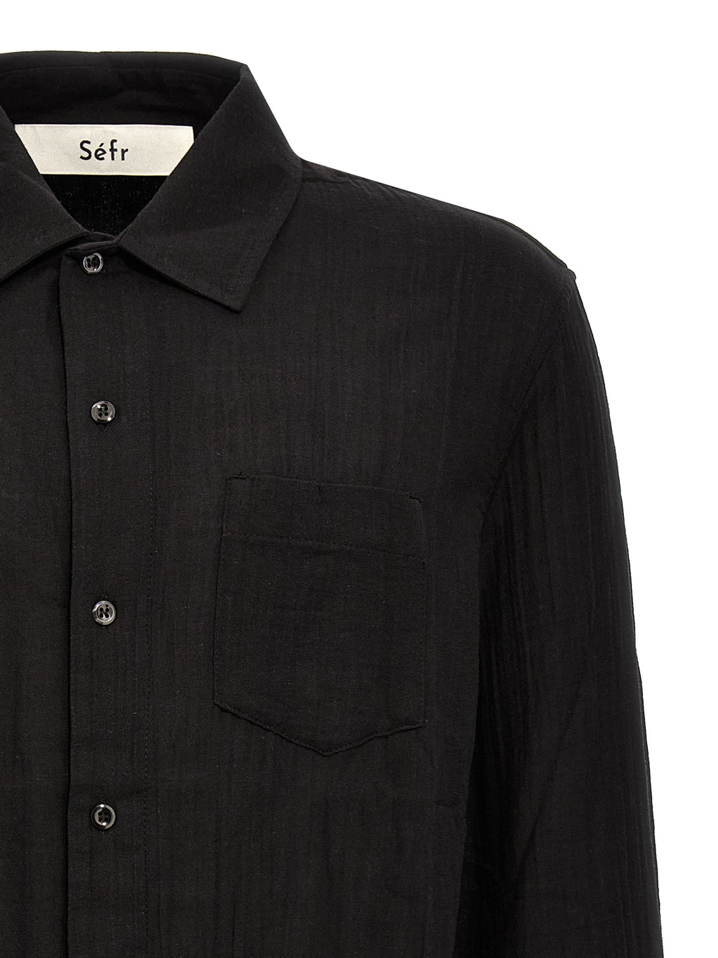Black Cotton Blouse