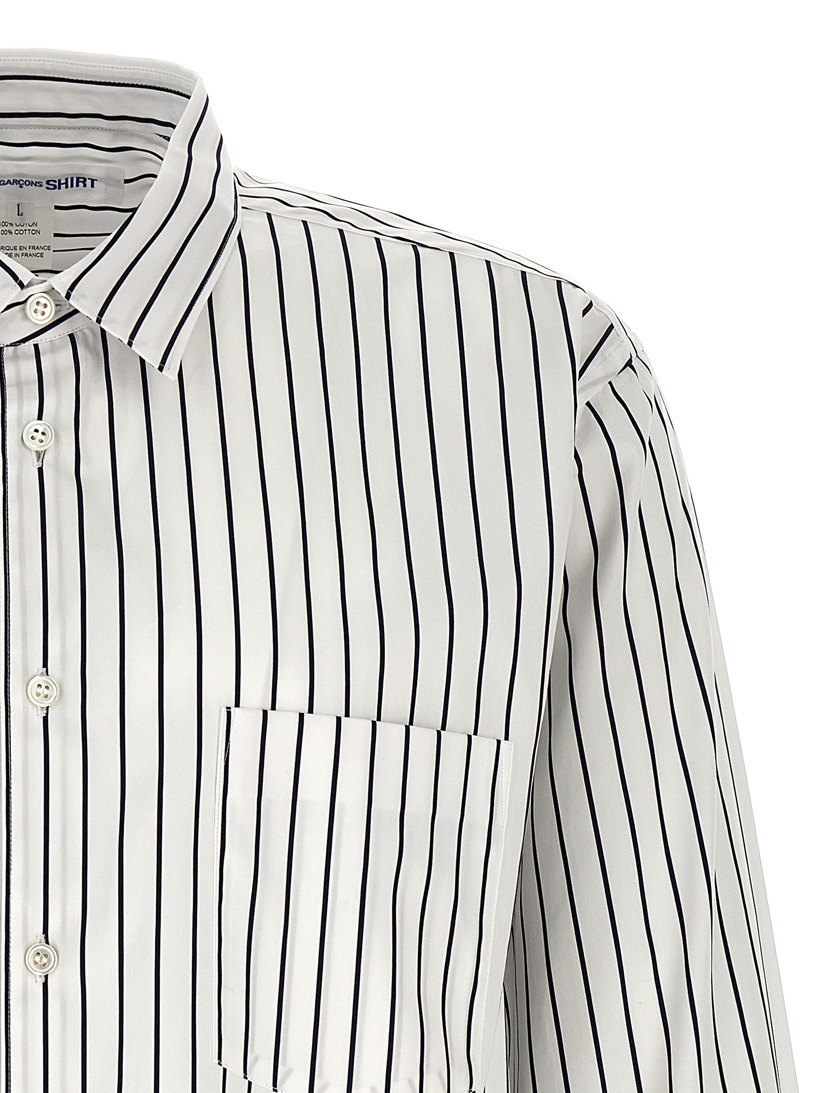 Bicolor Cotton Blouse
