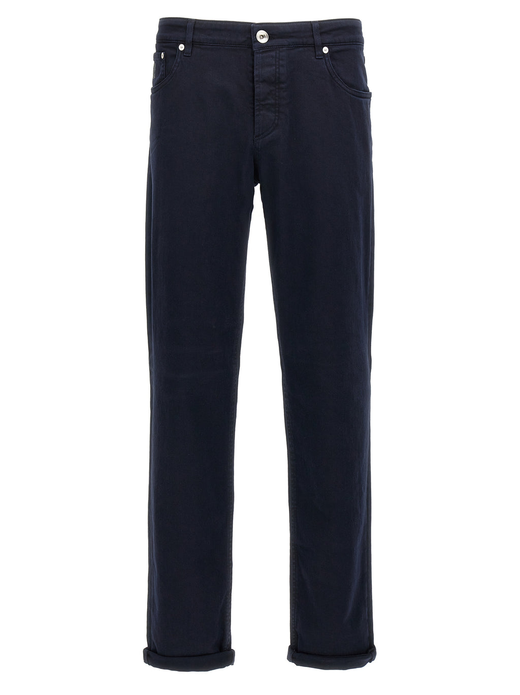 Blue Cotton Jeans Denim