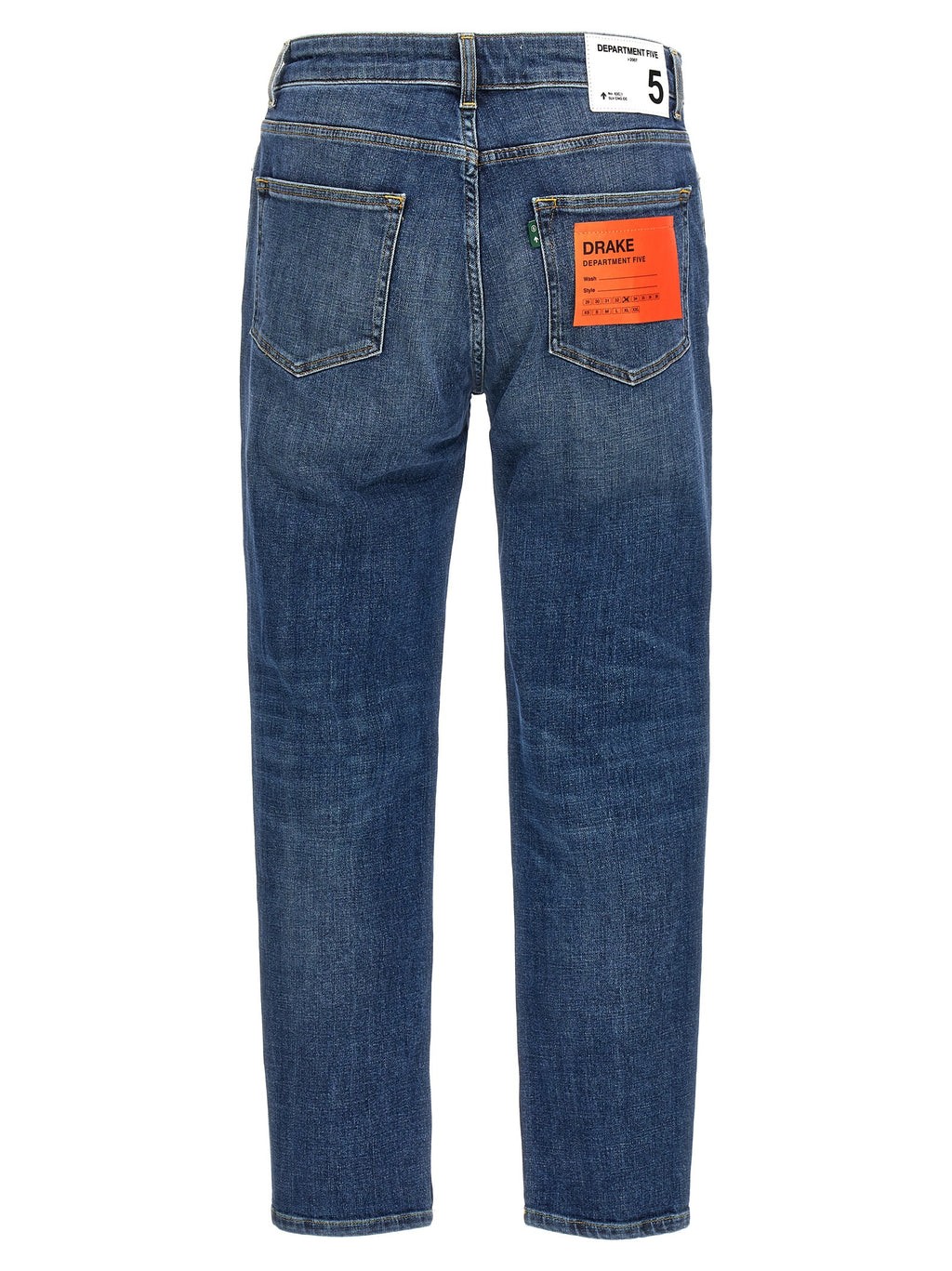 Blue Cotton Jeans Denim