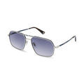 Gray Metal Sunglasses
